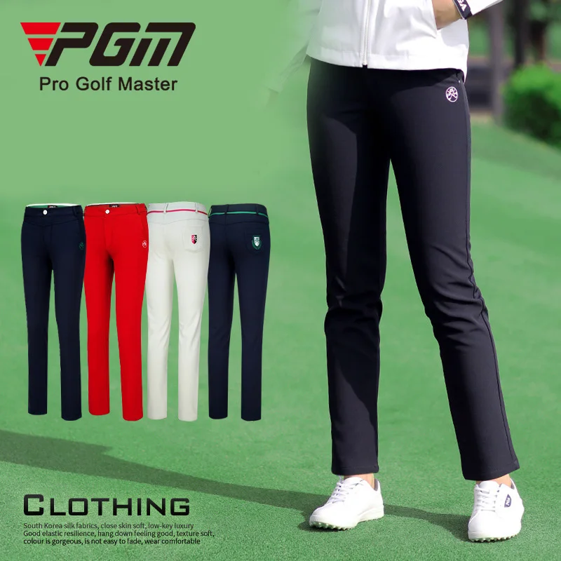 PGM KUZ045 women's golf long pants winter warm golf ladies pantsGolf