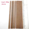 1pc Copper Tungsten Round Rod W70/30 Alloy dia.1mm~10mm length 200mm ► Photo 1/2