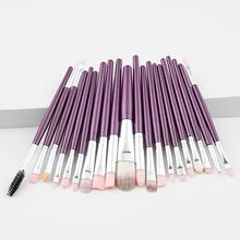 1 набор кистей для макияжа, основа для пудры, румяна, тени для век, консилер для губ, Кисть для макияжа глаз, профессиональная косметика, инструменты для красоты