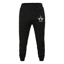 Зимние плотные мужские Брендовые брюки Wukong с принтом, мужские спортивные штаны для пробежек, повседневные штаны для пробежки и фитнеса