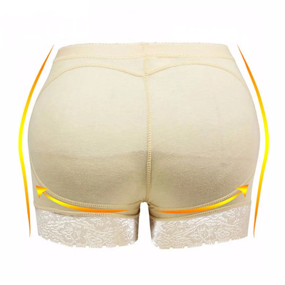 Womens Butt and Hip Enhancer Booty Padded Fake Hip Underwear Panties Body Shaper Seamless Butt Lifter Panty Shapewear Plus Size