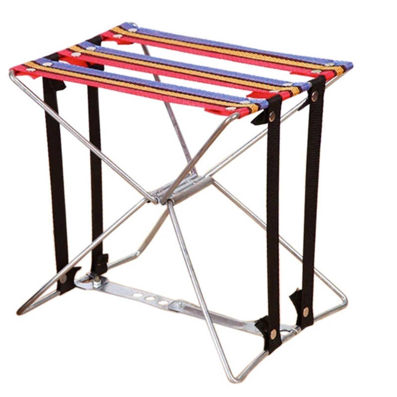 

Portable Folding Stool Mini Pony Fishing Stool Train Travel Bench Folding Chair