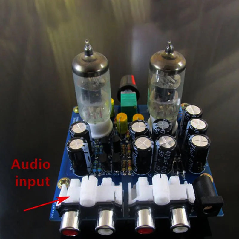 6J1 Tube Amplifier Preamp Board Pre amp Headphone Amp 6J1 Valve Preamp Bile Buffer 2 0 Channel Stereo Audio amplificador Diy Kit