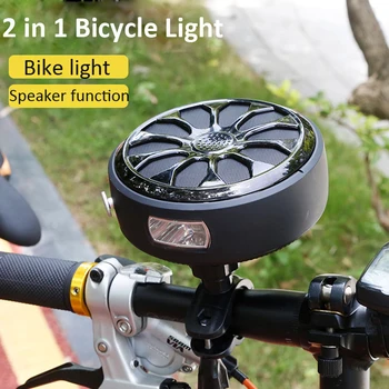 

Outdoor Wireless Speaker Bluetooth Portable Subwoofer 4000mAh Power Bank for Smartphone Waterproof Bike Light Bicycle Font Lamp
