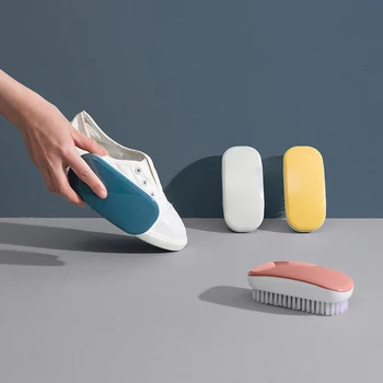 

Ergonomic Laundry Brush Scrub PP Eco-friendly Plastic Cleaning Brushes for Household Clothes Shoes Bathroom Gadgets