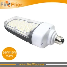 2 шт. 180 ° вращающаяся Светодиодная лампа для кукурузы 36 Вт 45 Вт 54 Вт дорожная лампа e27 e40 эквивалент 150 Вт 200 Вт Обычная компактная люминесцентная лампа лампочка Бытовая