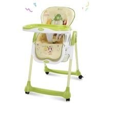 Детский стул для кормления, многофункциональный, портативный, складной, для детей 0-4 лет