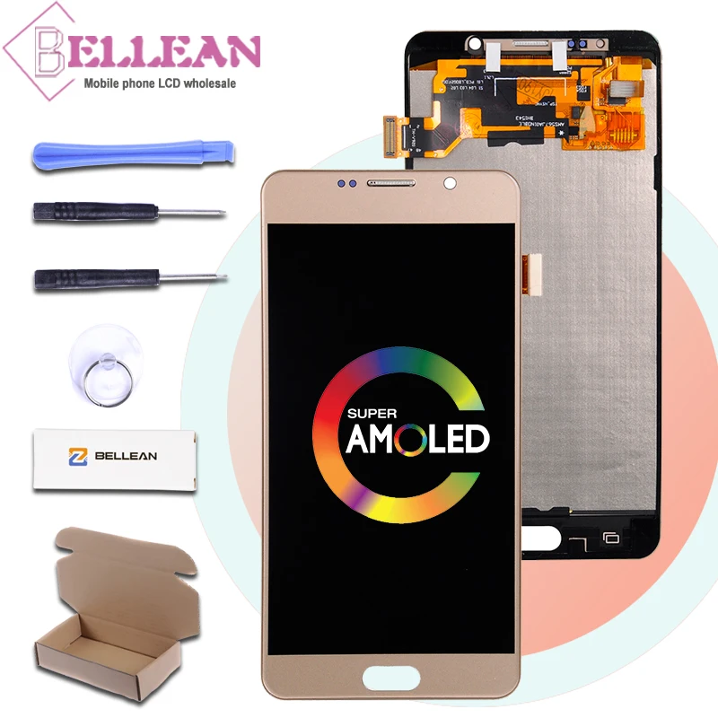 HH продвижение N920 дисплей для samsung Galaxy Note 5 lcd N920T N920A N920V N920C N920F дисплей кодирующий преобразователь сенсорного экрана в сборе