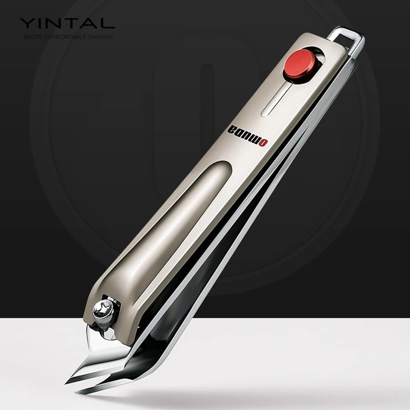 1PC Nail Clippers Stainless Steel Nail Cutter Clippers Manicure Beauty Tool Nail Cutter Pedicure Finger Toe Scissors