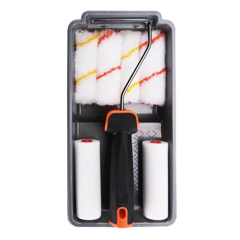 

Brush Tool Polyester Home Decoration Portable Handle Multifunctional Paint Roller Set Office Room Art Practical DIY Wall Runner