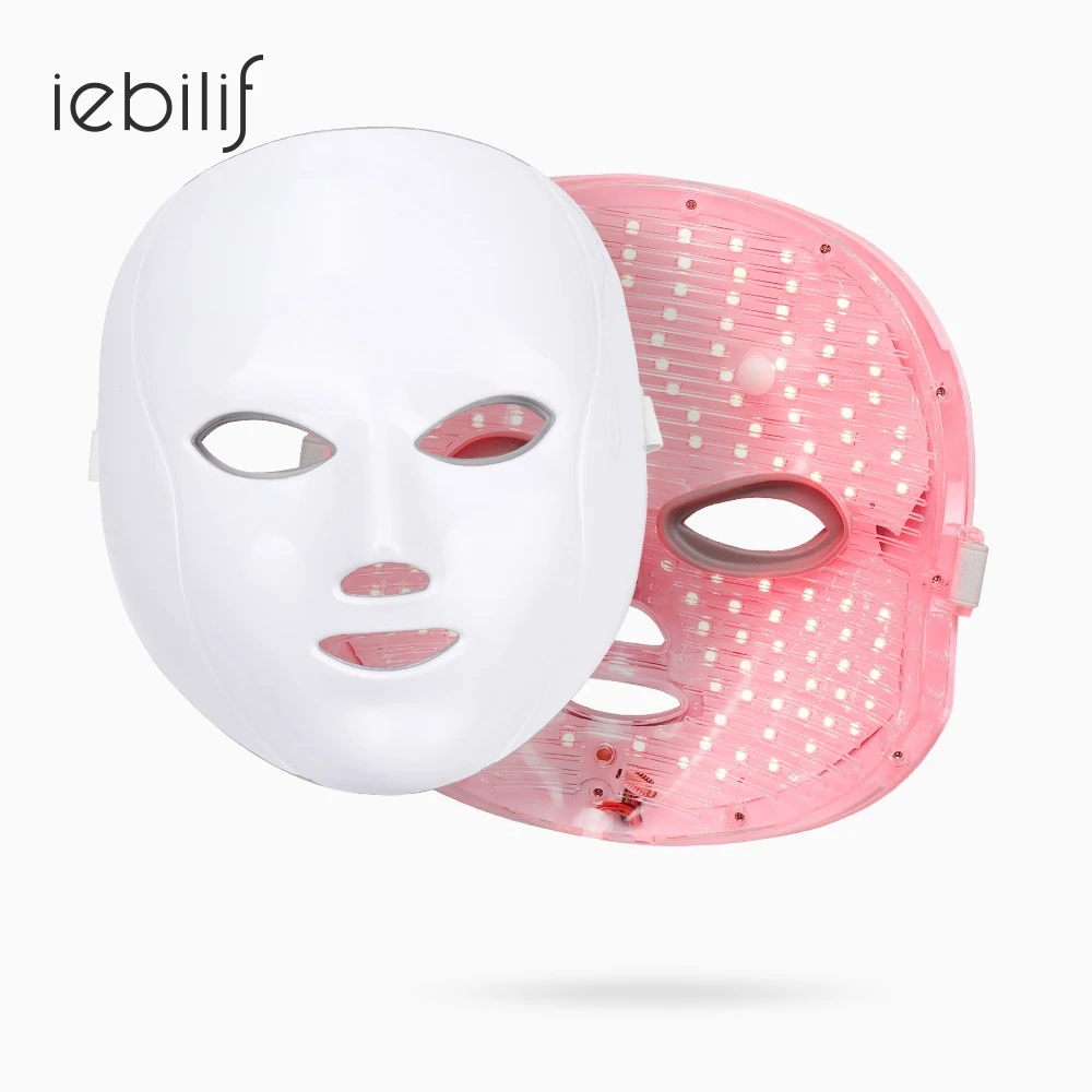 Iebilif 7 видов цветов электрическая светодиодная маска для лица Омоложение