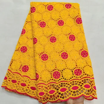 

yellow nigerian lace fabrics swiss voile lace in switzerland tissu dentelle african lace fabric dubai fabric high quality 5yard
