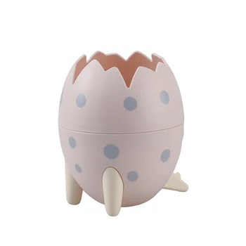 

New Hot Trash Can Dinosaur Egg Desktop Storage Bucket Clamshell Large Capacity Multifunctional Compact Sorting Trash SMD