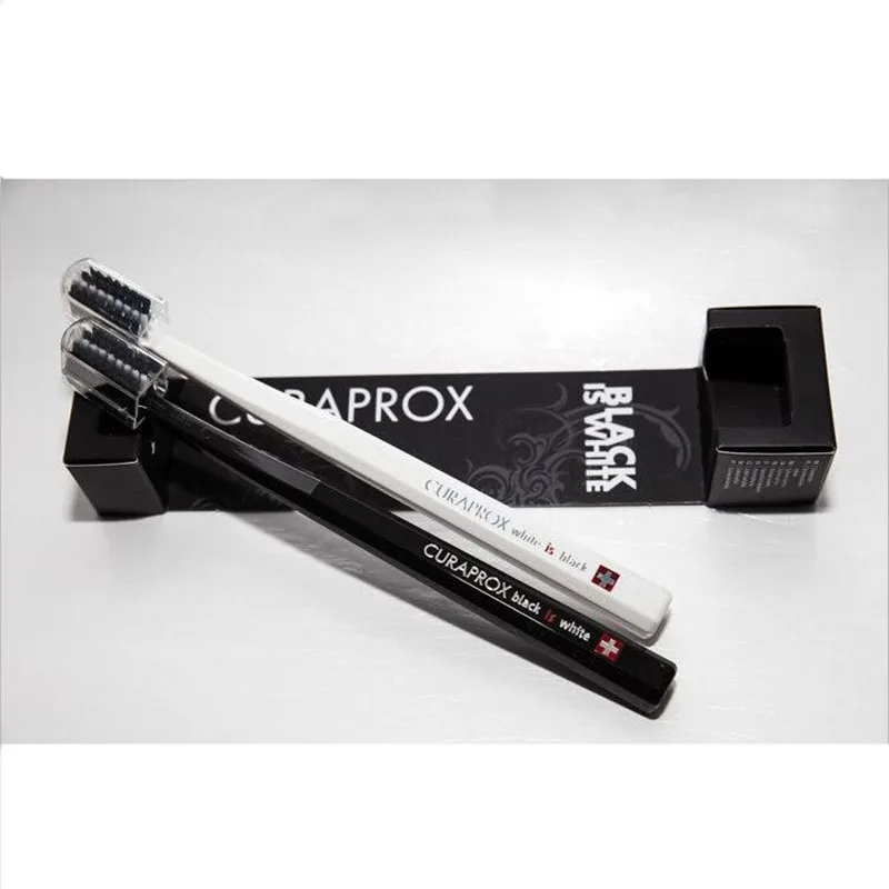 Ультра мягкая зубная щетка Curaprox CS 5460 BLACK Duo Pack ограниченная серия| |
