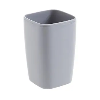 

Brief Fashion Fiber Straw Wheat Plastic Coffee Cup Tea Cup Ecological Square Drinking Cup Gargle
