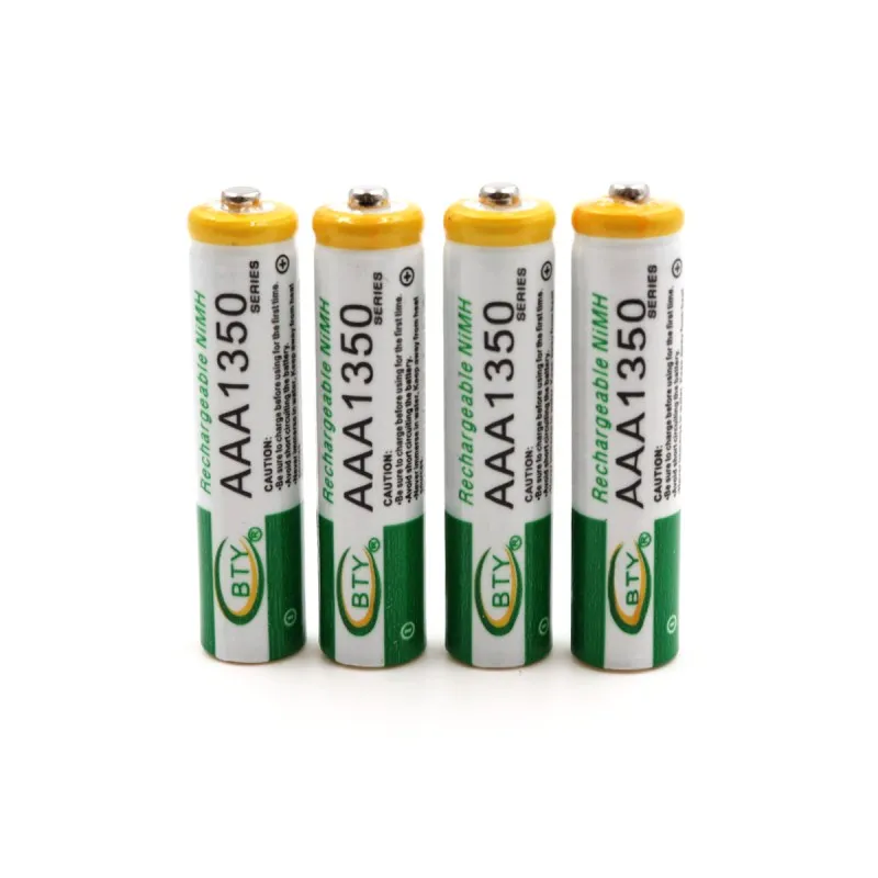 Лот AAA батарея 1800mAh 1,2 V Высокое качество перезаряжаемая lotNI-MH аккумуляторная AAA 1350 NiMH батарея 1,2 V