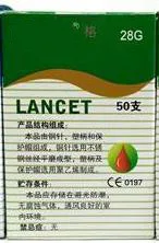 50 pcs/pc 28G Lancets needle Sterile disposable phlebotomy needle spilled blood pen