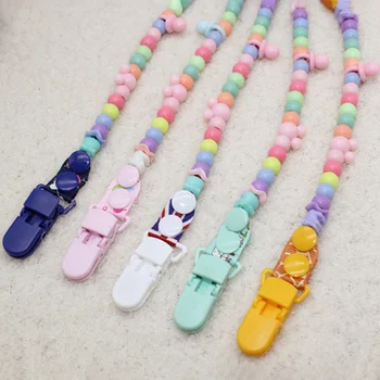 

Baby Pacifier Clip Chain New Baby Nipple Holder Newborn Dummy Holder Pacifier Chain Clip Holder Baby Toy Kids Supplies