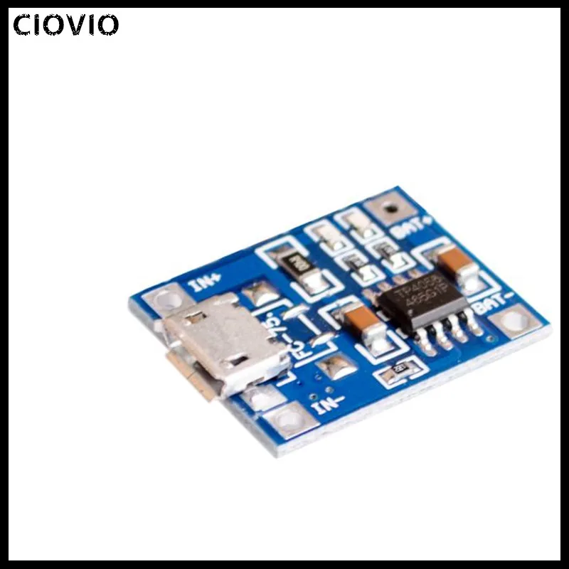 tamanhos tp4056 1a placa de carregamento modulo 02