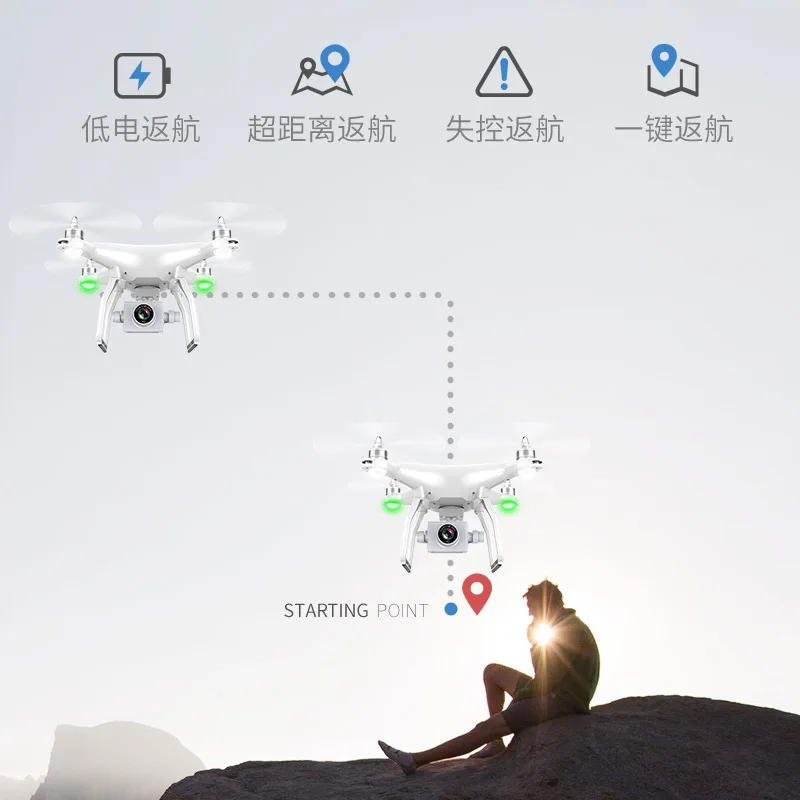 

XK X1 Remote-controlled Unmanned Vehicle g ps Aerial Photography Quadcopter Model Brushless Motor 5G WiFi High-definition Camera