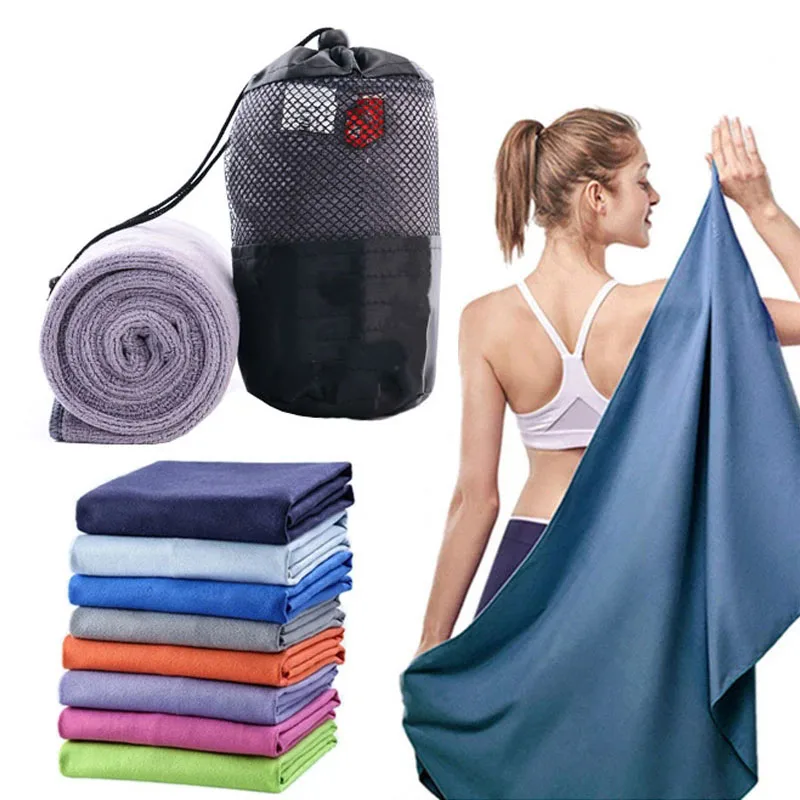 Microfiber Soft Swimming Sports Gym Towel Fast Drying Fitness Sweat