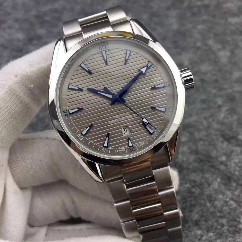 Роскошные мужские часы Лидирующий бренд нержавеющая сталь Sea Master автоматические механические часы мужские деловые мужские наручные часы Montre