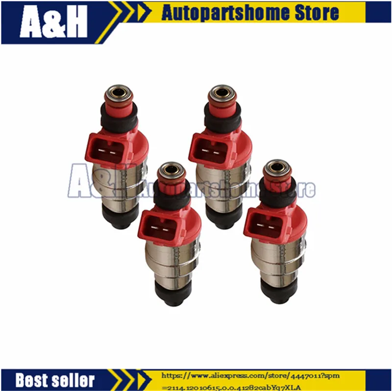 

4pcs Fuel injector Nozzle G60913250 for Mazda B2600i MPV 2.0L 90-94 G609-13-250 A46-00