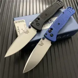Benchmade 535/535s bugout eixo tático faca de dobramento s30v cetim lâmina simples polímero lidar com acampamento portátil bolso facas