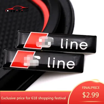

The car sticker is suitable for the Audi Sline car sticker. The car sticker is installed on the steering wheel.