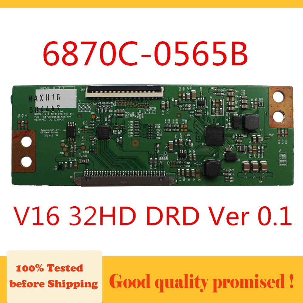 Tcon плата 6870C 0565B V16 32HD DRD Ver 0 1 No_H/F V1632HD ТВ для LG... и т. Д. Оригинальная логическая t con