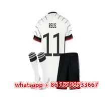 Детский футбольный Джерси, германий, MULLER DRAXLER KROOS HUMMELS WERNER MULLER ozil BRANDT, Детский комплект k, Футбольная Футболка