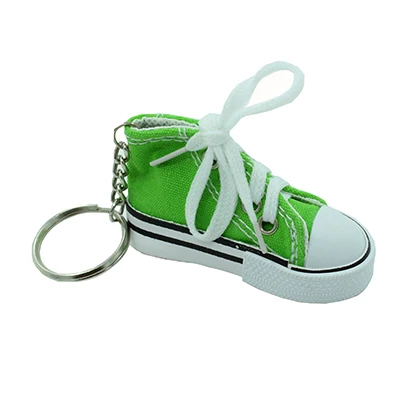 Electric vehicle foot support Bicycle foot support Motorcycle foot support Side Kickstand Stand Mini shoes Shoe key chain Green