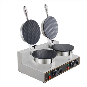 

Electric Crispy Egg Roll Maker Omelet Sandwich Iron Crepe Baking Pan Waffle Pancake Oven DIY Ice Cream Cone Machine