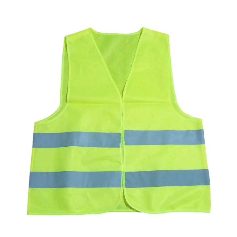High Visibility Warning Reflective Safety Vest Construction Traffic Personnel Warp Knitted Fabric Cothing