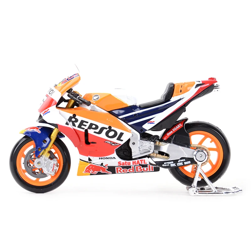 Maisto 1:18 GP гоночный Honda RC213V Repsol Honda Team 26#93# Литая модель мотоцикла из сплава