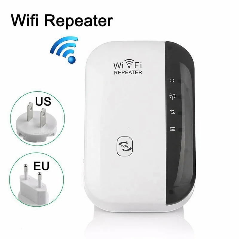 Беспроводной ретранслятор WiFi расширитель диапазона 300 Мбит/с усилитель WiFi ускорители карты памяти