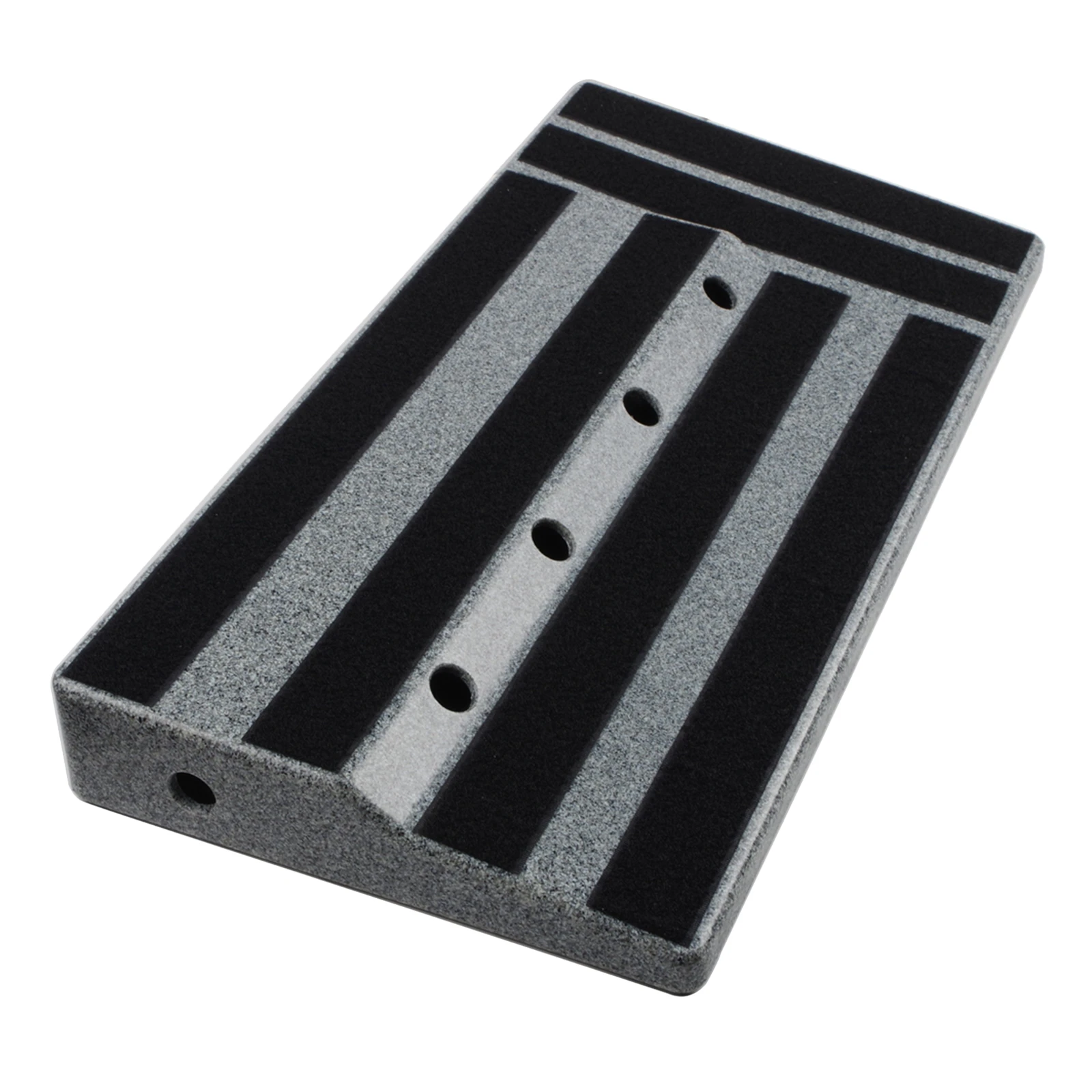 50x25cm Guitar Effects Pedal Board Plastic Guitar Pedalboard 10 Holes