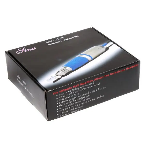 

Manicure Supplies Model 25000 Nail Grinding Machine 25000 Turn Professional Nail Trimmer Nail Piercing Device Exfoliating Scrub