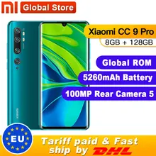 Global Rom Xiaomi Mi CC9 Pro, 8 ГБ, 128 ГБ, 5260 МП, пента камера, смартфон, аккумулятор мАч, 10х оптический зум, двойной изогнутый экран Global Rom Xiaomi Mi CC9 Pro, 8 ГБ, 128 ГБ, 5260 МП, пента камера, смартфон, аккумулятор мАч, 10х оптический зум, двойной изогнутый экран