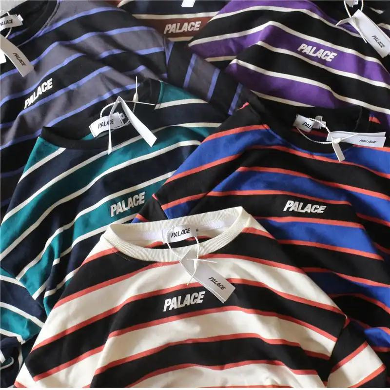 palace stripe hoodie