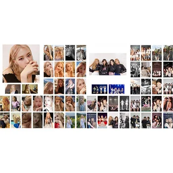 

30Pcs/set Korean KPOP BLACKPINK Girls Around The Concert 2019 New Album Photo Card PVC Cards Self Made LOMO Card Photocard