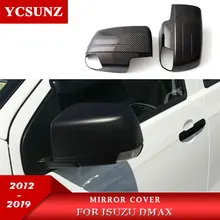 Зеркальная крышка для ISUZU D-MAX 2012 2013 Chevrolet D-Max углеродное волокно, АБС-пластик, автомобильный Стайлинг