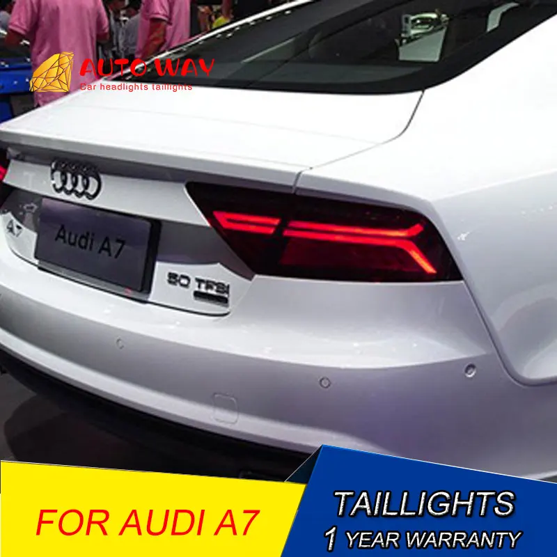 Автомобильный Стайлинг задний фонарь чехол для Audi A7 2012 2016 светодиодный багажник