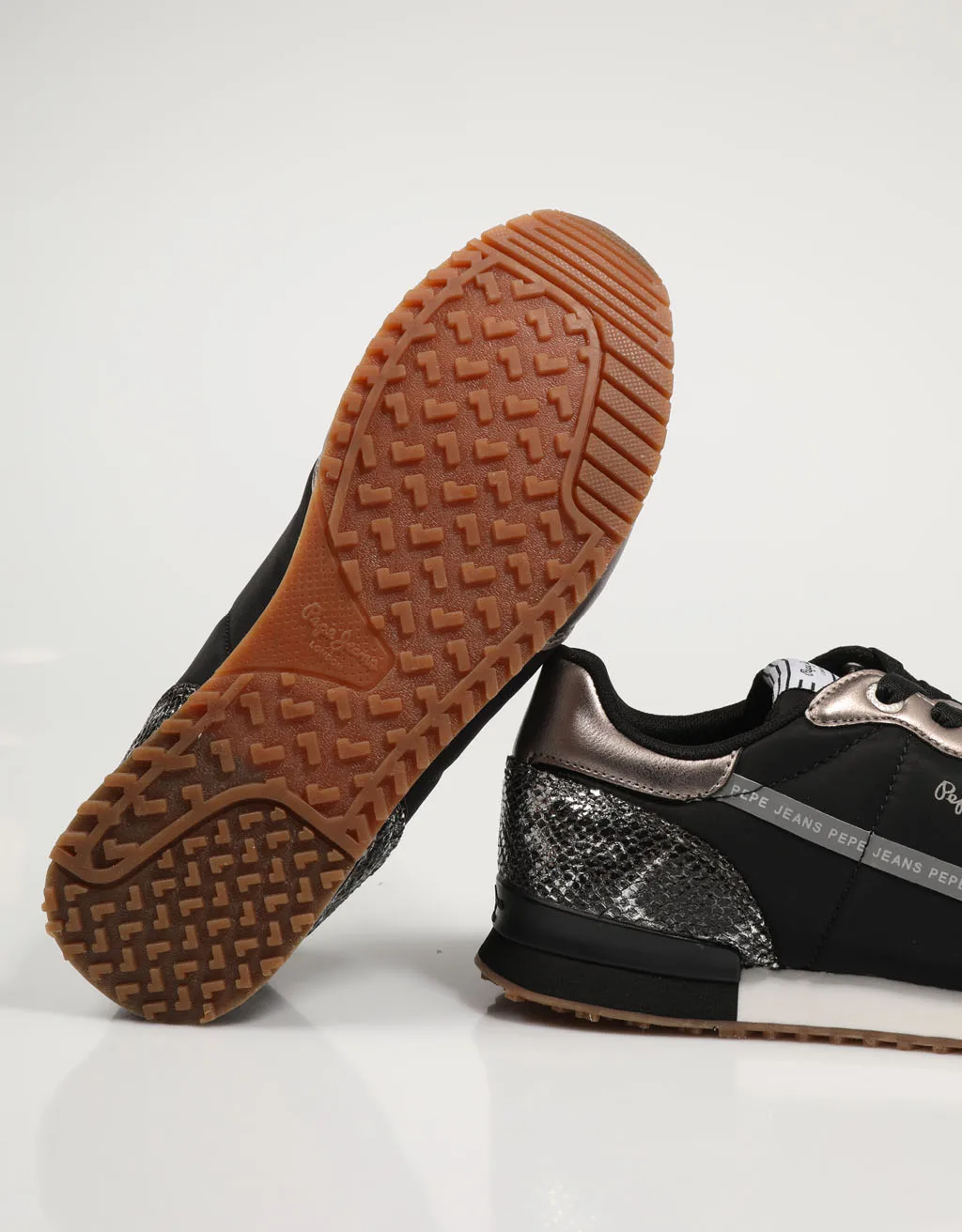 PEPE JEANS ARCHIE Atasan Hitam PLS31205 Sepatu Kanvas Hitam SNEAKERS Wanita  Hitam Sepatu Wanita Kasual Modis 76903|Wanita Flat| - AliExpress