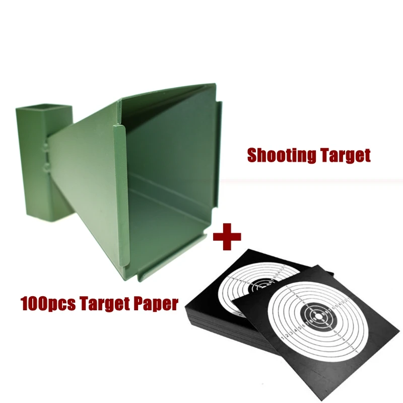 Shooting Paintball Target Holder Pellet Trap for Air Rifle/Airsoft
