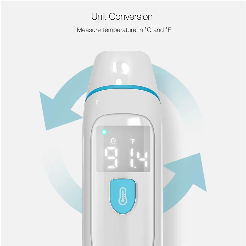 DIGOO DG-PC809 термометр для ушей и головок цифровой инфракрасный височный термометр мгновенное точное чтение медицинский для температуры