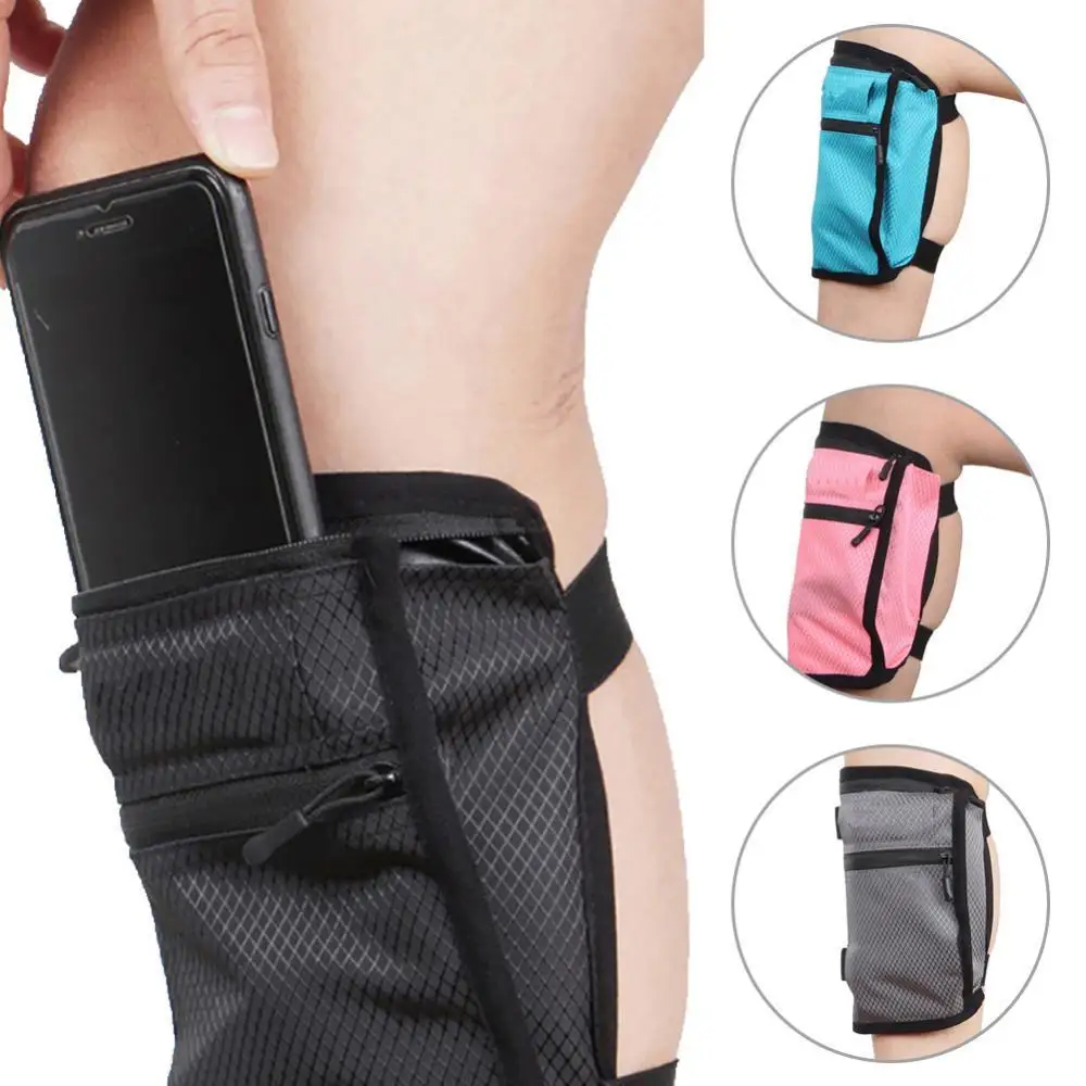

Outdoor Running Sports Invisible Breathable Mobile Phone Storage Pouch Leg Bag