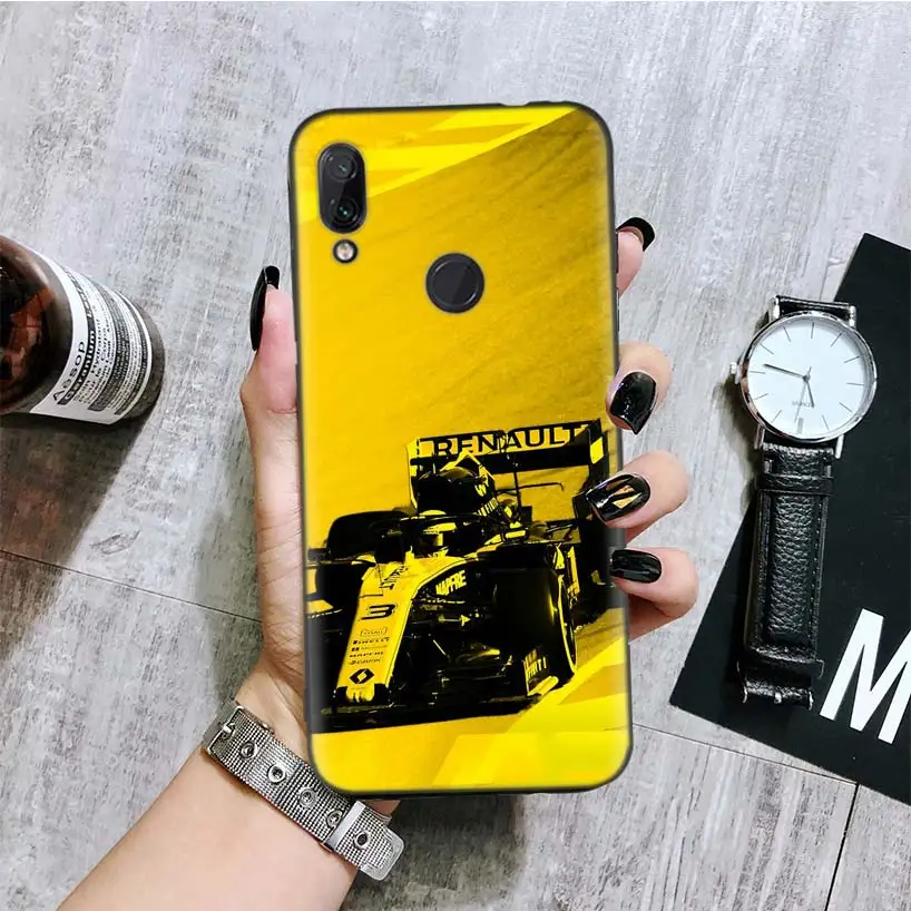 BA048-2 Для Формулы 1 черная крышка чехол для телефона для Xiaomi Redmi Note фотоаппаратов моментальной печати 8 7 7S 7A 6 S2 GO K20 Pro 6A mi 6X 5X A1 CC 9 8 Coque - Цвет: BA048-2