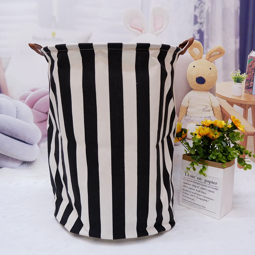 Coș de rufe pliabil de mare capacitate, jucării, sac de depozitare, cu închidere cu șnur, sac de rufe pentru găleată pentru haine murdare