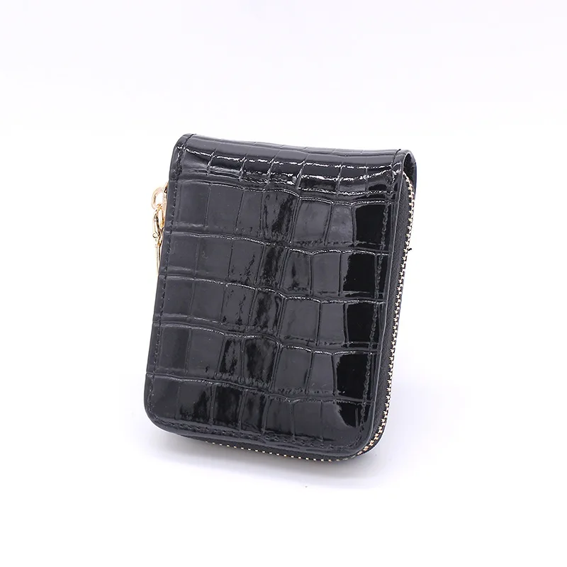 

Men Wallet Business Zip Card Package Credit Card Business Card Wallet Pull Organ Wallet Logo Customizable